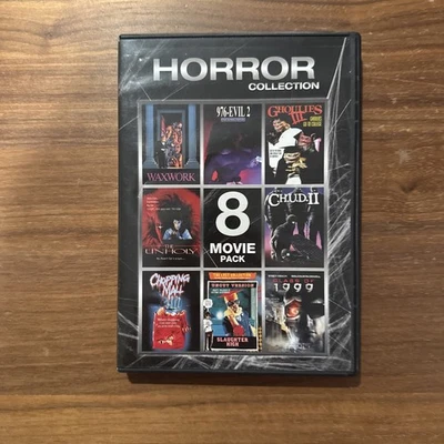 Horror Collection DVD Set Waxwork Ghoulies III Chud II Chopping Mall Rare Movies - Image 1 of 4