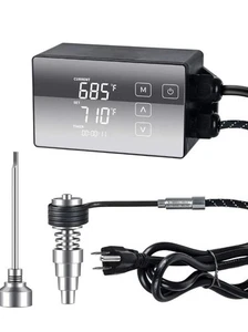 Digital Temperature Controller with Accessories, Black , 110V - Picture 1 of 4