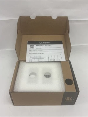 Kramer WP-DEC7/US-D(W) High-Performance/Highly-Scalable/AVoIP Wal Plate Decoder - Image 1 of 4