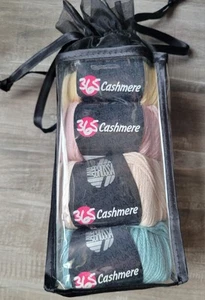 Lot Of 4 Lana Grossa 365 Cashmere Cotton Chainette Worsted Yarn Pastel Colors - Picture 1 of 2