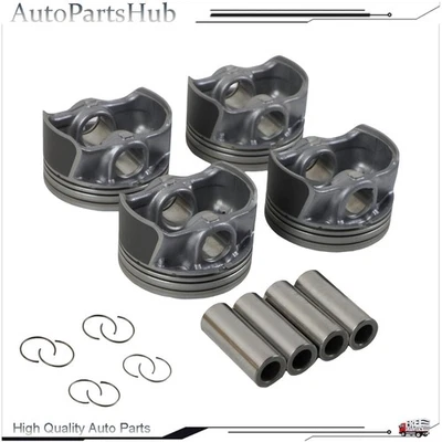 Anillos de pistones de motor para Hyundai Sonata Elantra Veloster 2.0T 234102G401 2009-23 Foto 1 de 4