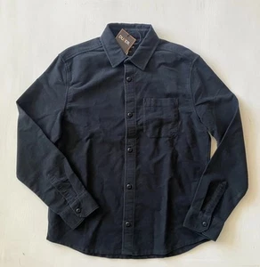 Du/ER Moleskin Shirt Mens Small Long Sleeve Stretch No Sweat Soft Pocket - Picture 1 of 5