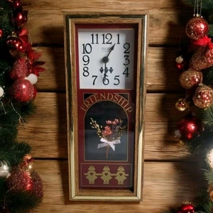 Vintage Elgin Clock Co Quartz Mantle Shelf Wall Friendship MCM Tested Works - Picture 1 of 13