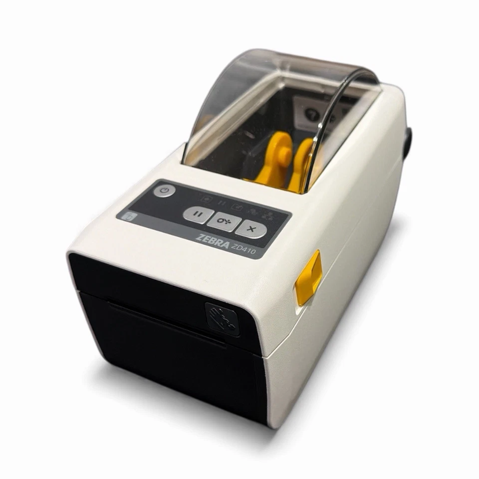 Zebra ZD410 2” Direct Thermal Barcode Label Printer USB Ethernet Used/Tested - Image 1 of 3
