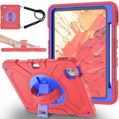 IPad Pro 11  2024 Heavy Duty Silicone Carrying Case With Strap. New Sealed  - Image 1 of 4