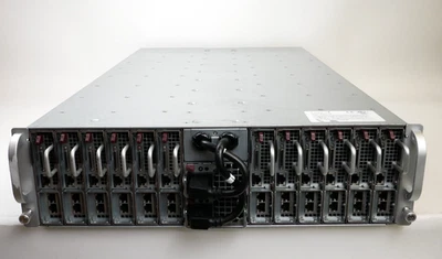 Supermicro MicroCloud SYS-5038ML-H12TRF E3-1230V3 192GB 12Node 3U SuperServer #7 - Image 1 of 4