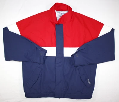 Vintage Tourney Gore-Tex Jacket Men's L Windbreaker Waterproof Red White Blue - Image 1 of 4