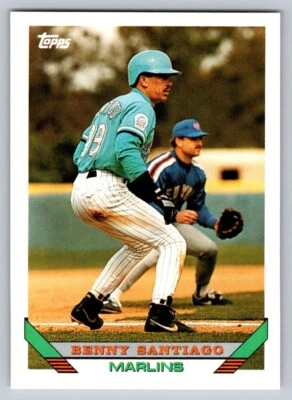 1993 Topps Traded - #44T Benito Santiago - Image 1 of 2