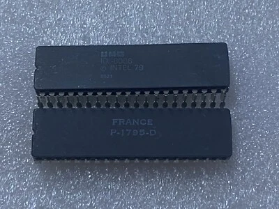 ID8086  MHS - INTEL 40 PIN CDIP MICROPROCESSOR X 1 PC. 8086 D8086 - Image 1 of 3