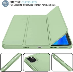 For iPad 5 to10th Gen Smart Case Flip Leather Cover Shockproof Pencil Holder AU - Picture 1 of 74