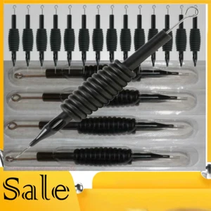 Up to 100x Sterile Disposable Tattoo Needle with Tube 3/4 Grip and Tip - Picture 1 of 53