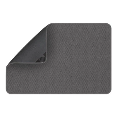 ATTACHABLE RUG FOR STAIR LANDINGS attach carpet floor mat GRAY - Image 1 of 4
