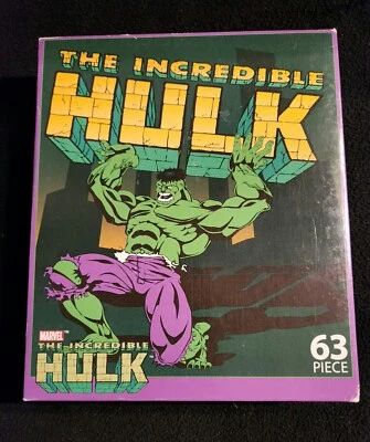 2003 NIB The Incredible Hulk Puzzle Sealed 63p,  Marvel Comics  - Image 1 of 4
