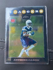 Antoine Cason 2008 Topps Chrome #TC265 RC Football Card San Diego Chargers
