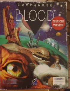Commander Blood (Mindscape 1994) IBM PC (Caja, CD-ROM, Manuales) Juego Clásico - Imagen 1 de 4