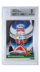 1992 Grid Formula One Mika Hakkinen #78 BECKETT 9 - Picture 1 of 2
