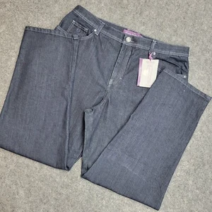 Gloria Vanderbilt Jeans Womens 18 Dark Wash Classic Fit Amanda Stretch Short - Picture 1 of 16