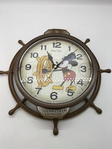SEIKO DISNEY Steamship Clock FW583A with automatic radio reception function - Picture 1 of 2