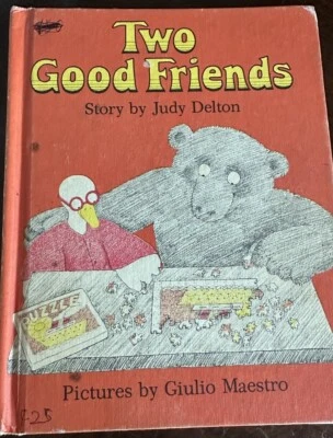 Two Good Friends JUDY DELTON 1974 Weekly Reader Book Club Edition Hardcover - Image 1 of 4