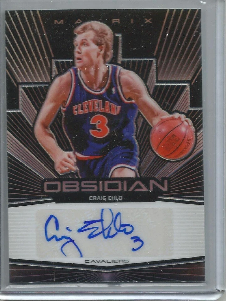 Craig Ehlo 19/20 Panini Obsidian Autograph #31/99 - Image 1 of 1
