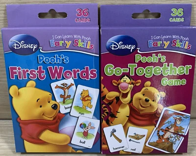 Tarjetas Flash Disney I Can Learn with Pooh, Primeras Palabras y Juego Go-Together Foto 1 de 3