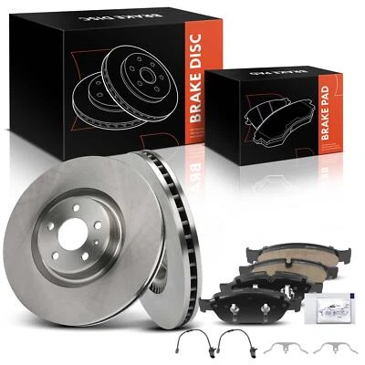 6Pcs Front Disc Rotors & Ceramic Brake Pad for Audi A6 Quattro  A7 Quattro 356mm - Image 1 of 4