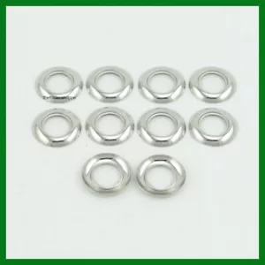 10 piezas Anillo Maxxima 3/4" Cromo Acero Inoxidable Bisel Recorte Cubierta LED M09300 Luz - Imagen 1 de 4