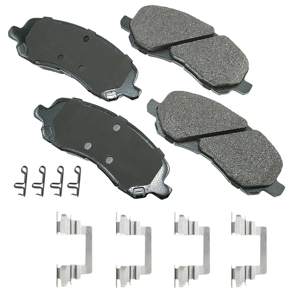 For 2007-2020 Mitsubishi Outlander Disc Brake Pad Set Front Akebono 2008 2009 - Image 1 of 1