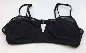 Aerie Black V Scoop Bathing Suit Top , Size XXL, Swimsuit Top, Ships Free - Picture 1 of 2