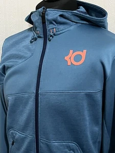 Nike KD Kevin Durant Zip Up Hoodie Jacket Therma-Fit Green Men's Size Medium - Picture 1 of 22