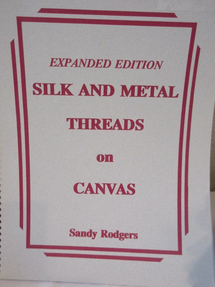Sandy Rodgers SILK AND METAL THREADS ON CANVAS  Expanded edition 2001 - Image 1 of 1
