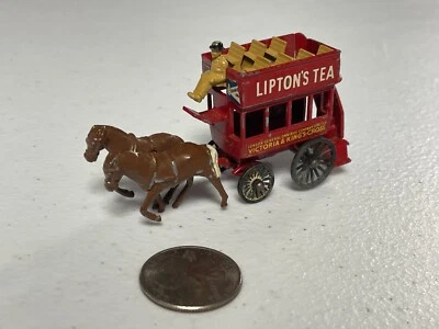Matchbox Lesney Models Of Yesteryear Y12-A Lipton's Tea Horse Drawn Bus - Image 1 of 4
