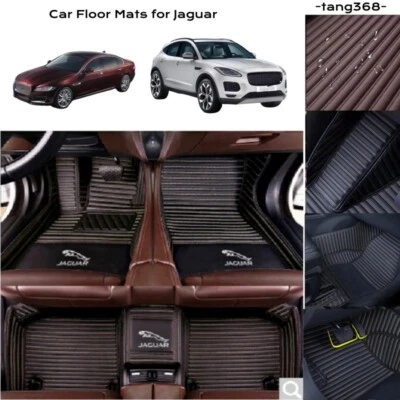 Carpets For Jaguar E-Pace I-Pace F-Pace Car Floor Mats Front Rear Auto Rugs - Image 1 of 4