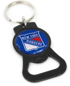 NEW YORK RANGERS - BOTTLE OPENER KEYCHAIN - BRAND NEW - NHL-BK-702-12-BK - Picture 1 of 1