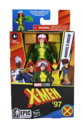 Figura de acción Hasbro Marvel Studios Epic Hero Series X-Men '97 Rogue 4" Foto 1 de 4