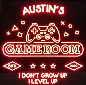 Custom Xbox, ps5 Gamer LED Sign Personalized, Xbox Live stream - Picture 1 of 4