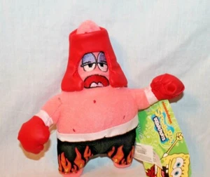 NEW SPONGEBOB  PATRICK BOXING 7"  PLUSH DOLL  - Picture 1 of 1