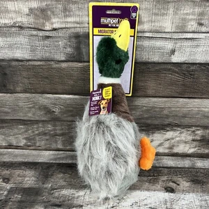 Multipet Migrator Mallard Stuffed Duck Dog Toy NEW w/Duck Sound Squeaker - Picture 1 of 4