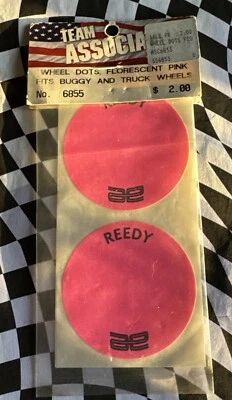 Team Associated RC10 WHEEL DOTS PINK 6855 - Image 1 of 2