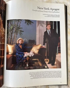 ARCHITECTURAL DIGEST-DONALD TRUMP-NEW YORK TRUMP TOWER APARTMENT JULY 1985! - Picture 1 of 11
