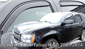 IN-CHANNEL RAIN GUARDS FOR CHEVY TAHOE (FRONT & REARS) 2007-2014 - Bild 1 von 1