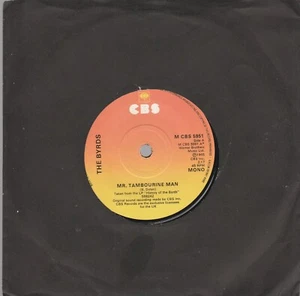 Byrds,A.Mr tambourine man,B.Turn turn turn,reissue,VG+ - Picture 1 of 1
