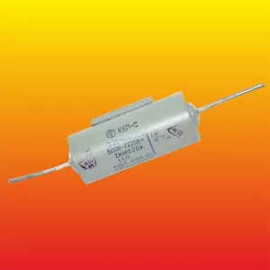 0.22 uF 500 V 20 A 20% DE ALIMENTACIÓN RUSA PIO CAPACITOR KBP-S КБП-С - Imagen 1 de 3