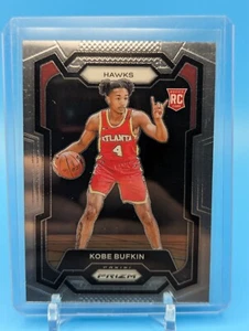 2023-24 Prizm Kobe Bufkin Base Rookie RC #151 Hawks - Picture 1 of 2