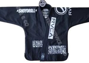 Brand NEW Shoyoroll RVCA Batch# 105 Black BJJ GI A2 With Bag Jiu-jitsu Super Bjj - Picture 1 of 10