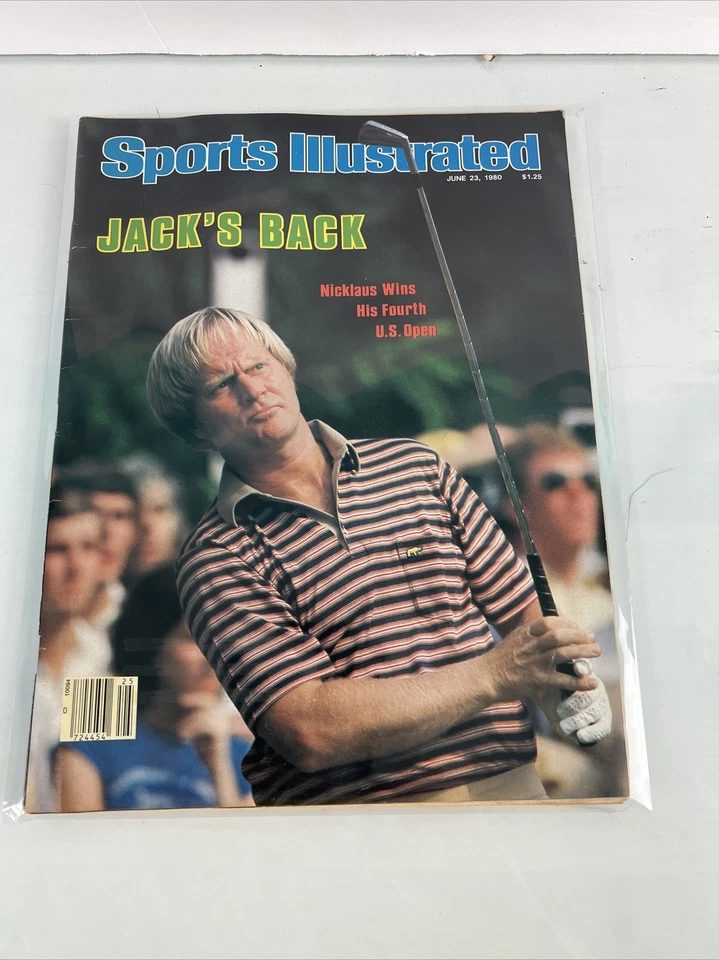Sports Illustrated June 23 1980 Jack's Back Nichlaus Wins This Fourth US Open - Image 1 of 1