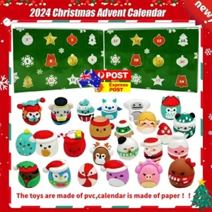 24 Micromallows Holiday Advent Calendar, 2024 Squishmallows Advent Calendar - Picture 1 of 10