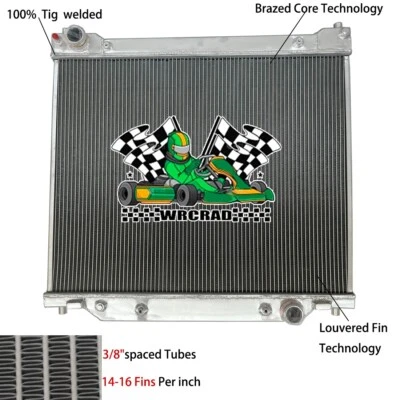 Radiator Fit 1997-2014 2013 Ford E-150 E-250 Econoline Club Wagon Van 4.2 4.6L - Image 1 of 4