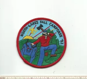 DY SCOUT BSA 1993 INDIANHEAD COUNCIL NORTH LAKES CAMPOREE PAUL BUNYAN BABE OX MN - Picture 1 of 1