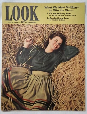 Vintage LOOK Magazine - Phyllis Forbes, What We Must Do to Win War - May 5, 1942 - Изображение 1 из 4